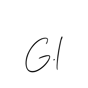 Use a signature maker to create a handwritten signature online. With this signature software, you can design (Allison_Script) your own signature for name G.l. G.l signature style 2 images and pictures png