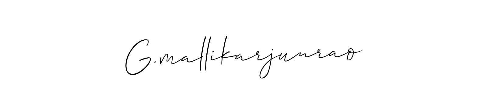 Once you've used our free online signature maker to create your best signature Allison_Script style, it's time to enjoy all of the benefits that G.mallikarjunrao name signing documents. G.mallikarjunrao signature style 2 images and pictures png