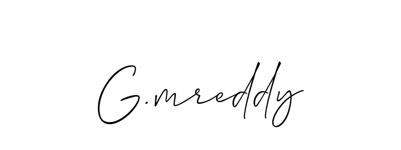 This is the best signature style for the G.mreddy name. Also you like these signature font (Allison_Script). Mix name signature. G.mreddy signature style 2 images and pictures png