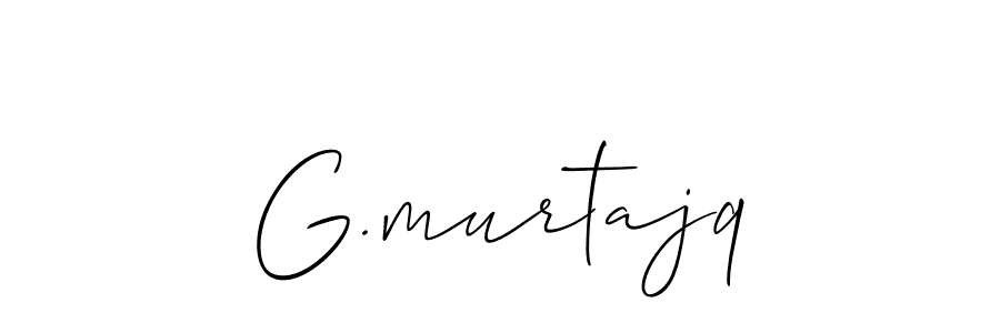 Make a beautiful signature design for name G.murtajq. Use this online signature maker to create a handwritten signature for free. G.murtajq signature style 2 images and pictures png