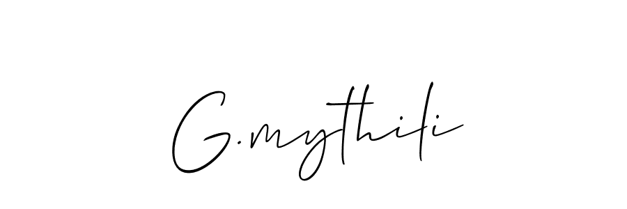 G.mythili stylish signature style. Best Handwritten Sign (Allison_Script) for my name. Handwritten Signature Collection Ideas for my name G.mythili. G.mythili signature style 2 images and pictures png
