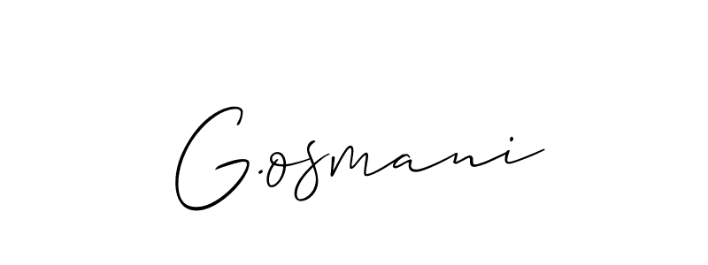 This is the best signature style for the G.osmani name. Also you like these signature font (Allison_Script). Mix name signature. G.osmani signature style 2 images and pictures png