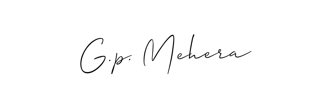 Make a beautiful signature design for name G.p. Mehera. Use this online signature maker to create a handwritten signature for free. G.p. Mehera signature style 2 images and pictures png