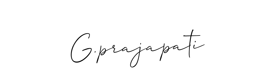 G.prajapati stylish signature style. Best Handwritten Sign (Allison_Script) for my name. Handwritten Signature Collection Ideas for my name G.prajapati. G.prajapati signature style 2 images and pictures png