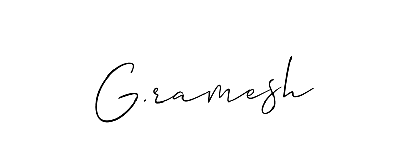 Check out images of Autograph of G.ramesh name. Actor G.ramesh Signature Style. Allison_Script is a professional sign style online. G.ramesh signature style 2 images and pictures png