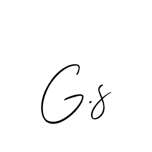 Similarly Allison_Script is the best handwritten signature design. Signature creator online .You can use it as an online autograph creator for name G.s. G.s signature style 2 images and pictures png