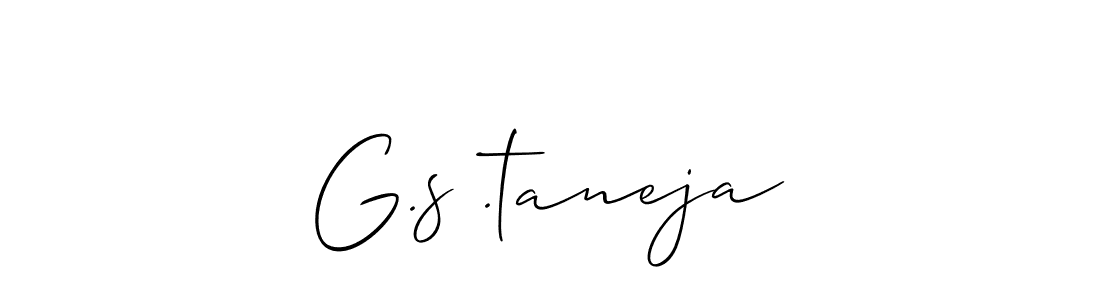 You can use this online signature creator to create a handwritten signature for the name G.s .taneja. This is the best online autograph maker. G.s .taneja signature style 2 images and pictures png