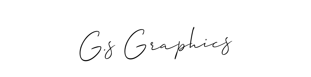 See photos of G.s Graphics official signature by Spectra . Check more albums & portfolios. Read reviews & check more about Allison_Script font. G.s Graphics signature style 2 images and pictures png