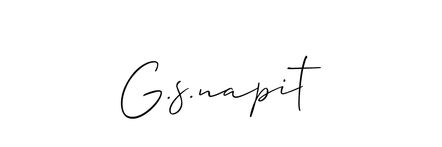 See photos of G.s.napit official signature by Spectra . Check more albums & portfolios. Read reviews & check more about Allison_Script font. G.s.napit signature style 2 images and pictures png