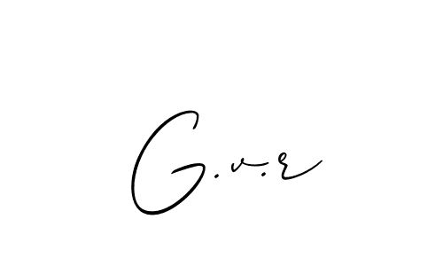 70+ G.v.r Name Signature Style Ideas | Super eSignature