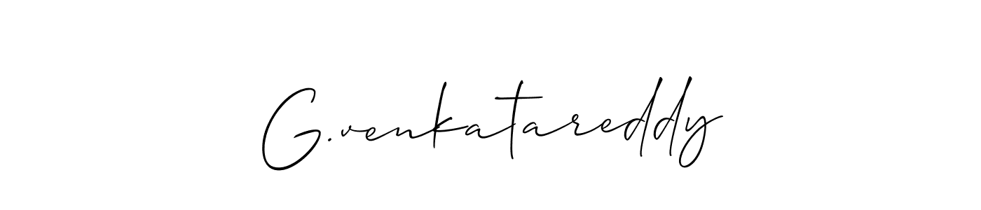 See photos of G.venkatareddy official signature by Spectra . Check more albums & portfolios. Read reviews & check more about Allison_Script font. G.venkatareddy signature style 2 images and pictures png