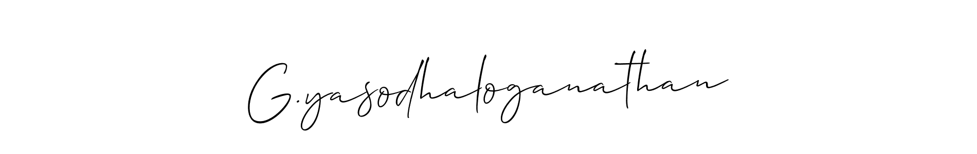 This is the best signature style for the G.yasodhaloganathan name. Also you like these signature font (Allison_Script). Mix name signature. G.yasodhaloganathan signature style 2 images and pictures png