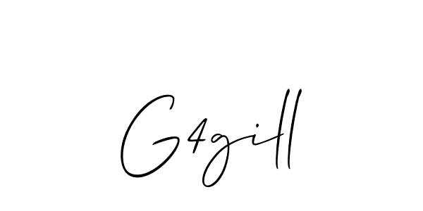 Once you've used our free online signature maker to create your best signature Allison_Script style, it's time to enjoy all of the benefits that G4gill name signing documents. G4gill signature style 2 images and pictures png