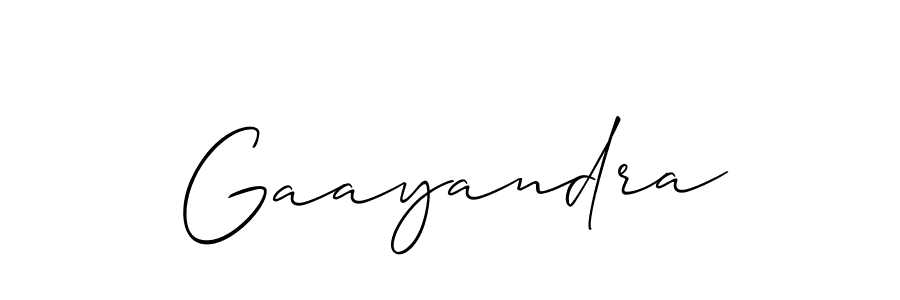 Make a beautiful signature design for name Gaayandra. Use this online signature maker to create a handwritten signature for free. Gaayandra signature style 2 images and pictures png