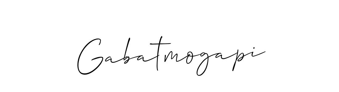 Make a beautiful signature design for name Gabatmogapi. Use this online signature maker to create a handwritten signature for free. Gabatmogapi signature style 2 images and pictures png