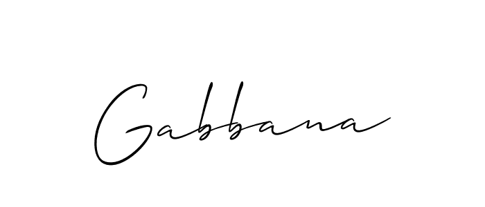 Gabbana stylish signature style. Best Handwritten Sign (Allison_Script) for my name. Handwritten Signature Collection Ideas for my name Gabbana. Gabbana signature style 2 images and pictures png