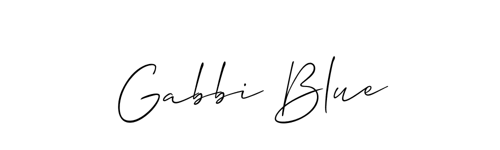Similarly Allison_Script is the best handwritten signature design. Signature creator online .You can use it as an online autograph creator for name Gabbi Blue. Gabbi Blue signature style 2 images and pictures png