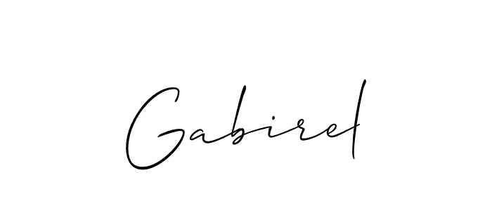 See photos of Gabirel official signature by Spectra . Check more albums & portfolios. Read reviews & check more about Allison_Script font. Gabirel signature style 2 images and pictures png