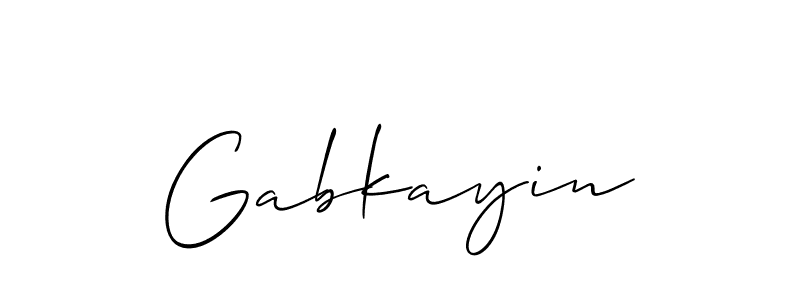 You can use this online signature creator to create a handwritten signature for the name Gabkayin. This is the best online autograph maker. Gabkayin signature style 2 images and pictures png