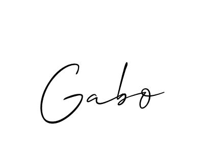 Make a short Gabo signature style. Manage your documents anywhere anytime using Allison_Script. Create and add eSignatures, submit forms, share and send files easily. Gabo signature style 2 images and pictures png