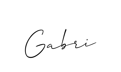 Best and Professional Signature Style for Gabri. Allison_Script Best Signature Style Collection. Gabri signature style 2 images and pictures png