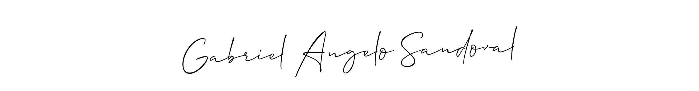 Once you've used our free online signature maker to create your best signature Allison_Script style, it's time to enjoy all of the benefits that Gabriel Angelo Sandoval name signing documents. Gabriel Angelo Sandoval signature style 2 images and pictures png