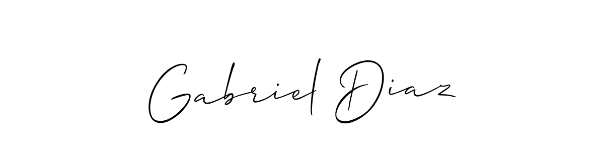 Similarly Allison_Script is the best handwritten signature design. Signature creator online .You can use it as an online autograph creator for name Gabriel Diaz. Gabriel Diaz signature style 2 images and pictures png
