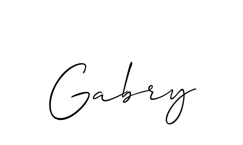 You can use this online signature creator to create a handwritten signature for the name Gabry. This is the best online autograph maker. Gabry signature style 2 images and pictures png