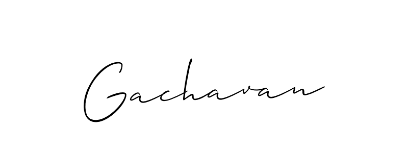 Once you've used our free online signature maker to create your best signature Allison_Script style, it's time to enjoy all of the benefits that Gachavan name signing documents. Gachavan signature style 2 images and pictures png