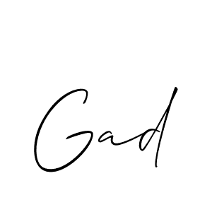 Check out images of Autograph of Gad name. Actor Gad Signature Style. Allison_Script is a professional sign style online. Gad signature style 2 images and pictures png