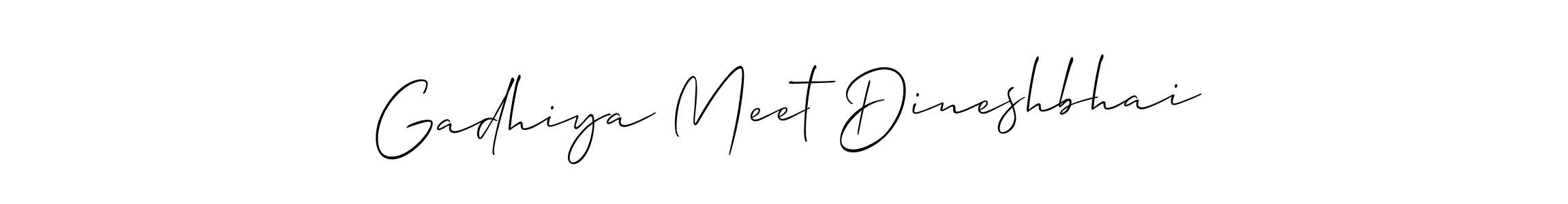 Check out images of Autograph of Gadhiya Meet Dineshbhai name. Actor Gadhiya Meet Dineshbhai Signature Style. Allison_Script is a professional sign style online. Gadhiya Meet Dineshbhai signature style 2 images and pictures png