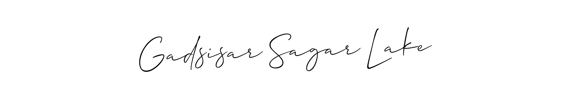 Here are the top 10 professional signature styles for the name Gadsisar Sagar Lake. These are the best autograph styles you can use for your name. Gadsisar Sagar Lake signature style 2 images and pictures png