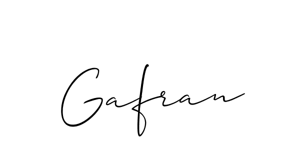 if you are searching for the best signature style for your name Gafran. so please give up your signature search. here we have designed multiple signature styles  using Allison_Script. Gafran signature style 2 images and pictures png