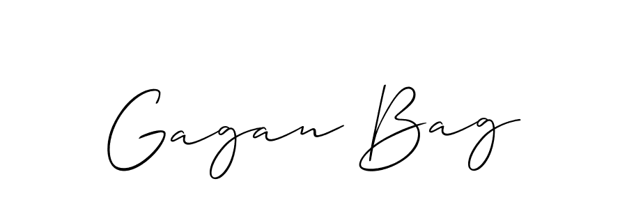 The best way (Allison_Script) to make a short signature is to pick only two or three words in your name. The name Gagan Bag include a total of six letters. For converting this name. Gagan Bag signature style 2 images and pictures png