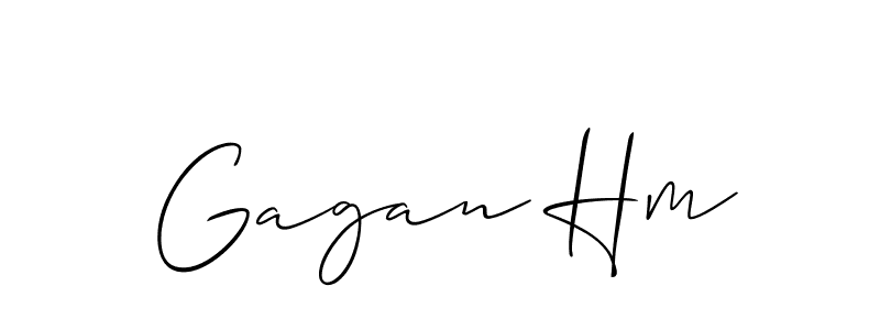 Here are the top 10 professional signature styles for the name Gagan Hm. These are the best autograph styles you can use for your name. Gagan Hm signature style 2 images and pictures png