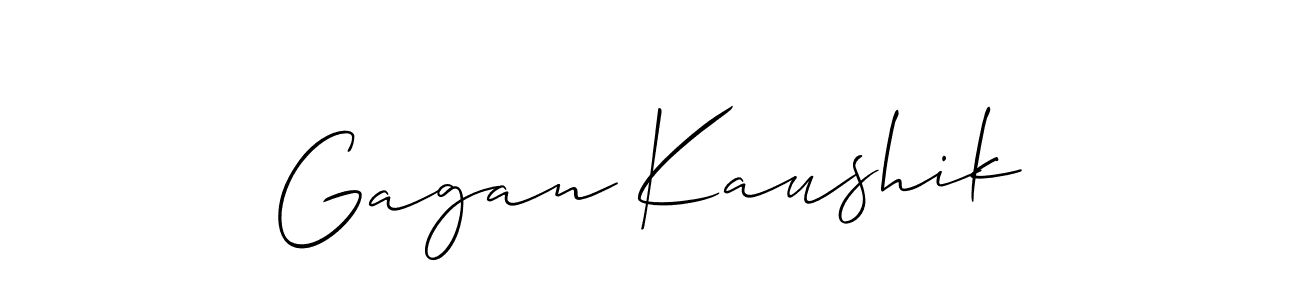 Best and Professional Signature Style for Gagan Kaushik. Allison_Script Best Signature Style Collection. Gagan Kaushik signature style 2 images and pictures png