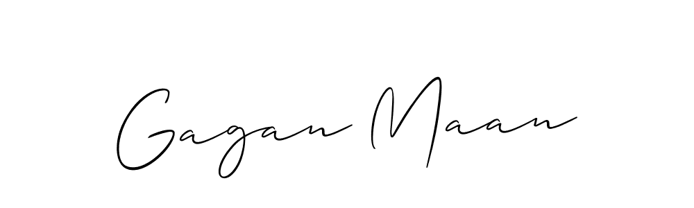 Make a beautiful signature design for name Gagan Maan. Use this online signature maker to create a handwritten signature for free. Gagan Maan signature style 2 images and pictures png