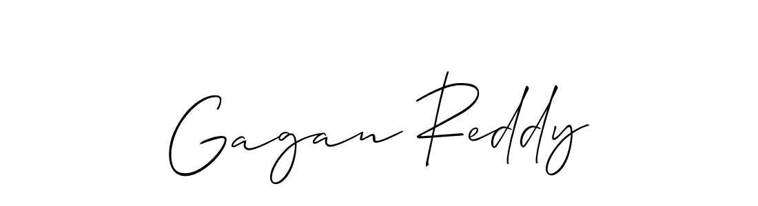 Make a short Gagan Reddy signature style. Manage your documents anywhere anytime using Allison_Script. Create and add eSignatures, submit forms, share and send files easily. Gagan Reddy signature style 2 images and pictures png