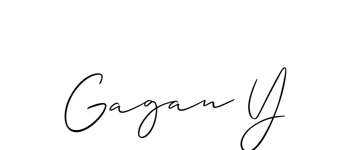 Once you've used our free online signature maker to create your best signature Allison_Script style, it's time to enjoy all of the benefits that Gagan Y name signing documents. Gagan Y signature style 2 images and pictures png
