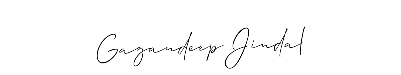 Best and Professional Signature Style for Gagandeep Jindal. Allison_Script Best Signature Style Collection. Gagandeep Jindal signature style 2 images and pictures png