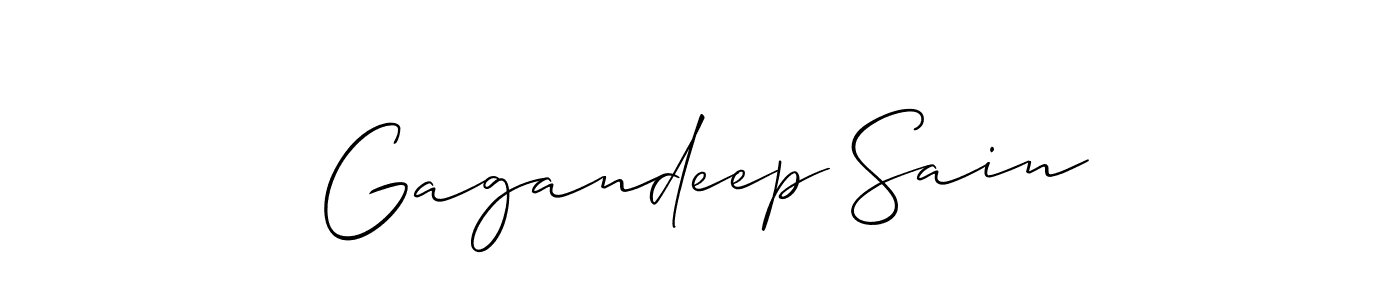 You can use this online signature creator to create a handwritten signature for the name Gagandeep Sain. This is the best online autograph maker. Gagandeep Sain signature style 2 images and pictures png