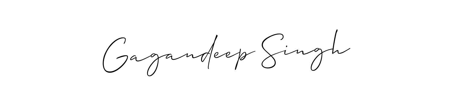 Similarly Allison_Script is the best handwritten signature design. Signature creator online .You can use it as an online autograph creator for name Gagandeep Singh. Gagandeep Singh signature style 2 images and pictures png