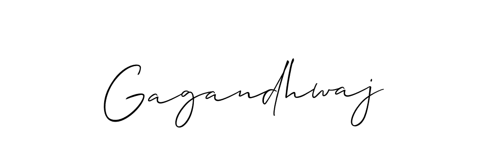 How to Draw Gagandhwaj signature style? Allison_Script is a latest design signature styles for name Gagandhwaj. Gagandhwaj signature style 2 images and pictures png