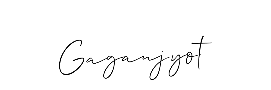 Gaganjyot stylish signature style. Best Handwritten Sign (Allison_Script) for my name. Handwritten Signature Collection Ideas for my name Gaganjyot. Gaganjyot signature style 2 images and pictures png