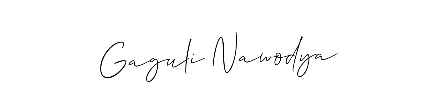 Best and Professional Signature Style for Gaguli Nawodya. Allison_Script Best Signature Style Collection. Gaguli Nawodya signature style 2 images and pictures png