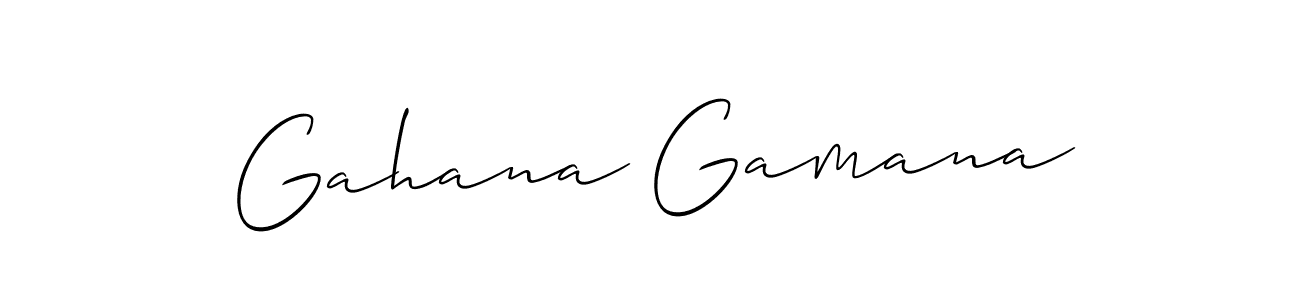 See photos of Gahana Gamana official signature by Spectra . Check more albums & portfolios. Read reviews & check more about Allison_Script font. Gahana Gamana signature style 2 images and pictures png