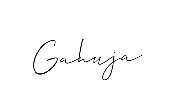 You can use this online signature creator to create a handwritten signature for the name Gahuja. This is the best online autograph maker. Gahuja signature style 2 images and pictures png