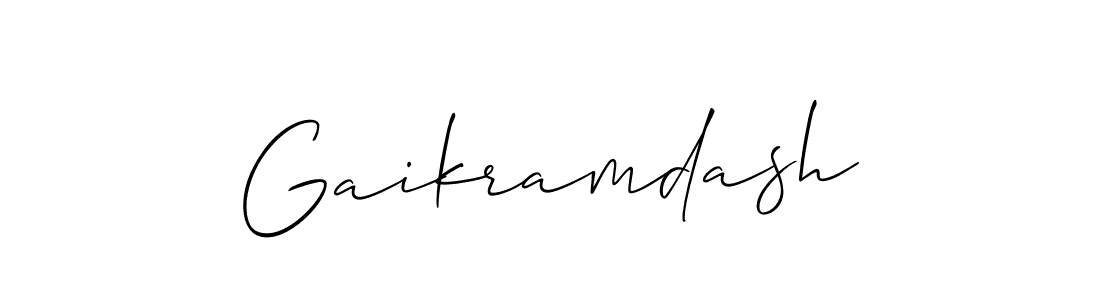 You can use this online signature creator to create a handwritten signature for the name Gaikramdash. This is the best online autograph maker. Gaikramdash signature style 2 images and pictures png