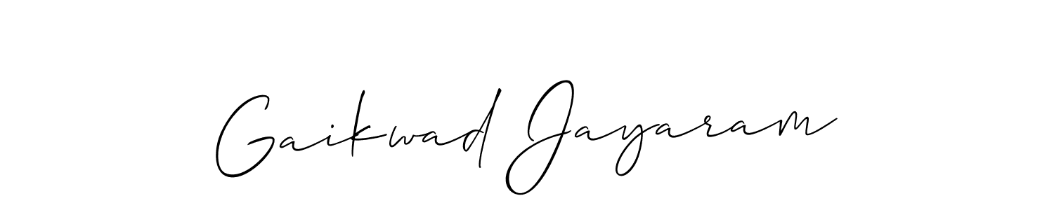Once you've used our free online signature maker to create your best signature Allison_Script style, it's time to enjoy all of the benefits that Gaikwad Jayaram name signing documents. Gaikwad Jayaram signature style 2 images and pictures png