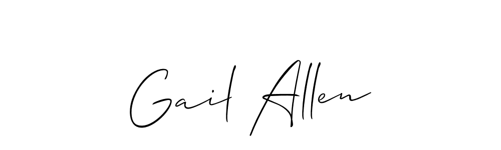 Once you've used our free online signature maker to create your best signature Allison_Script style, it's time to enjoy all of the benefits that Gail Allen name signing documents. Gail Allen signature style 2 images and pictures png